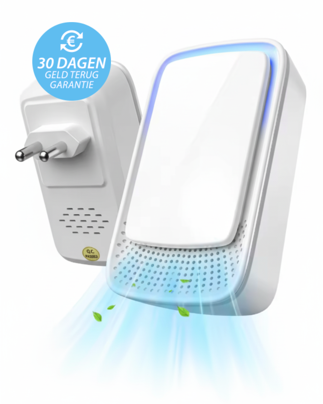 Purionix™ Moderne AI Lucht-Ionisator — Plug-In Luchtreiniger