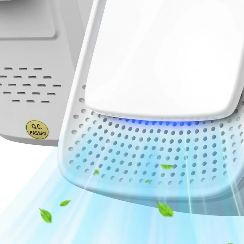 Purionix™ Moderne AI Lucht-Ionisator — Plug-In Luchtreiniger